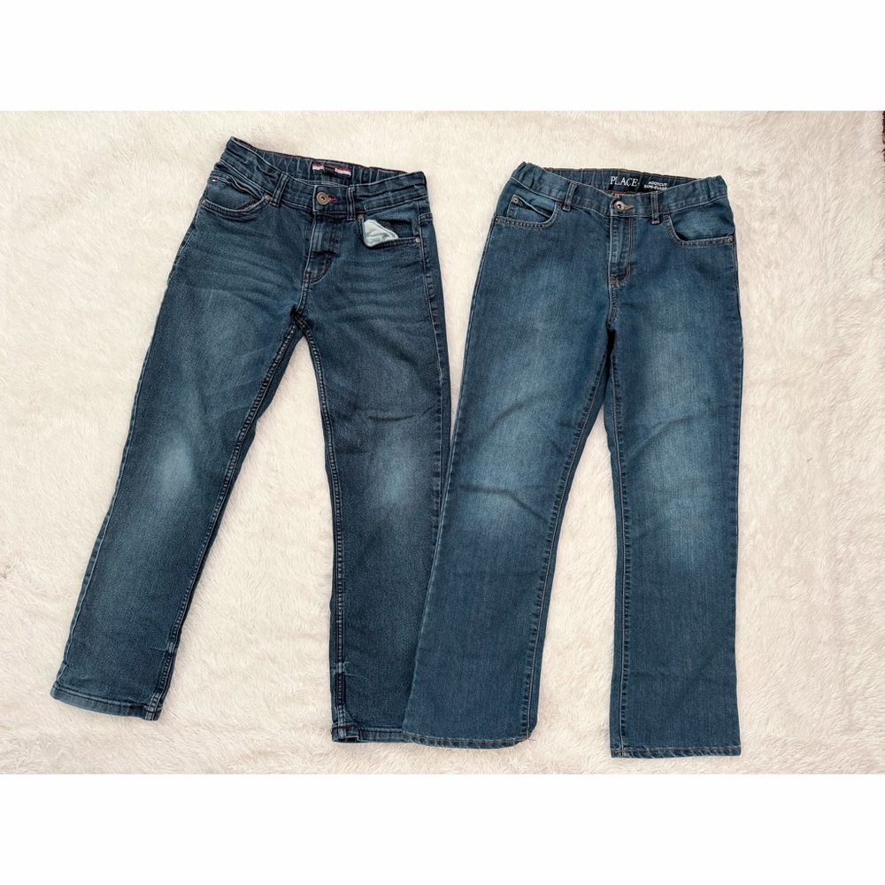 Boys' Medium Blue Straight Jeans - Size 10